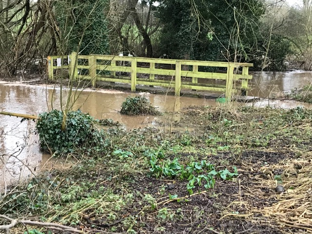 turnpike field flood