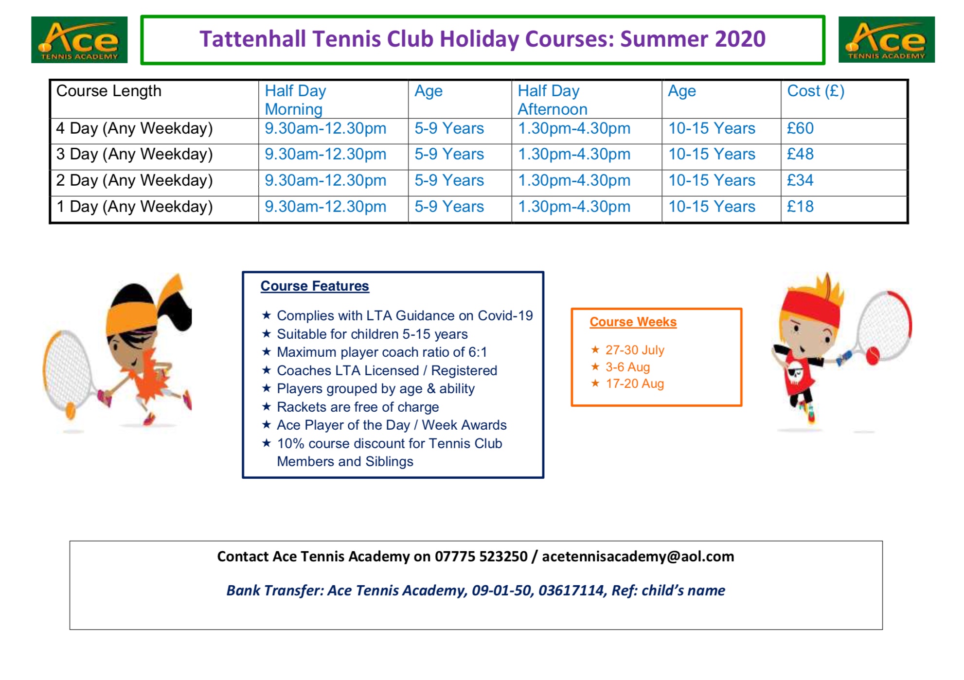 Tennis Coaching
