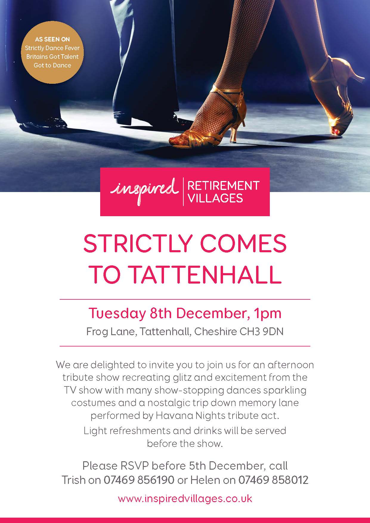 STRICTLY EVENT AMMENDED