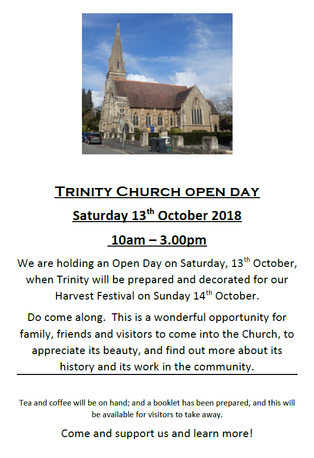 Trinity open day