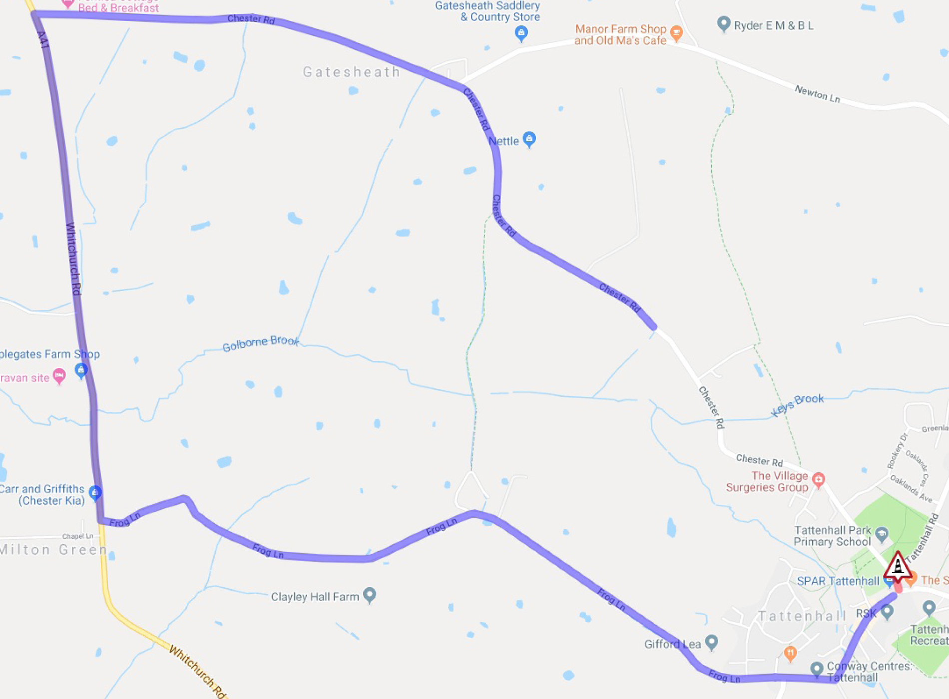 Chester Road Closure2