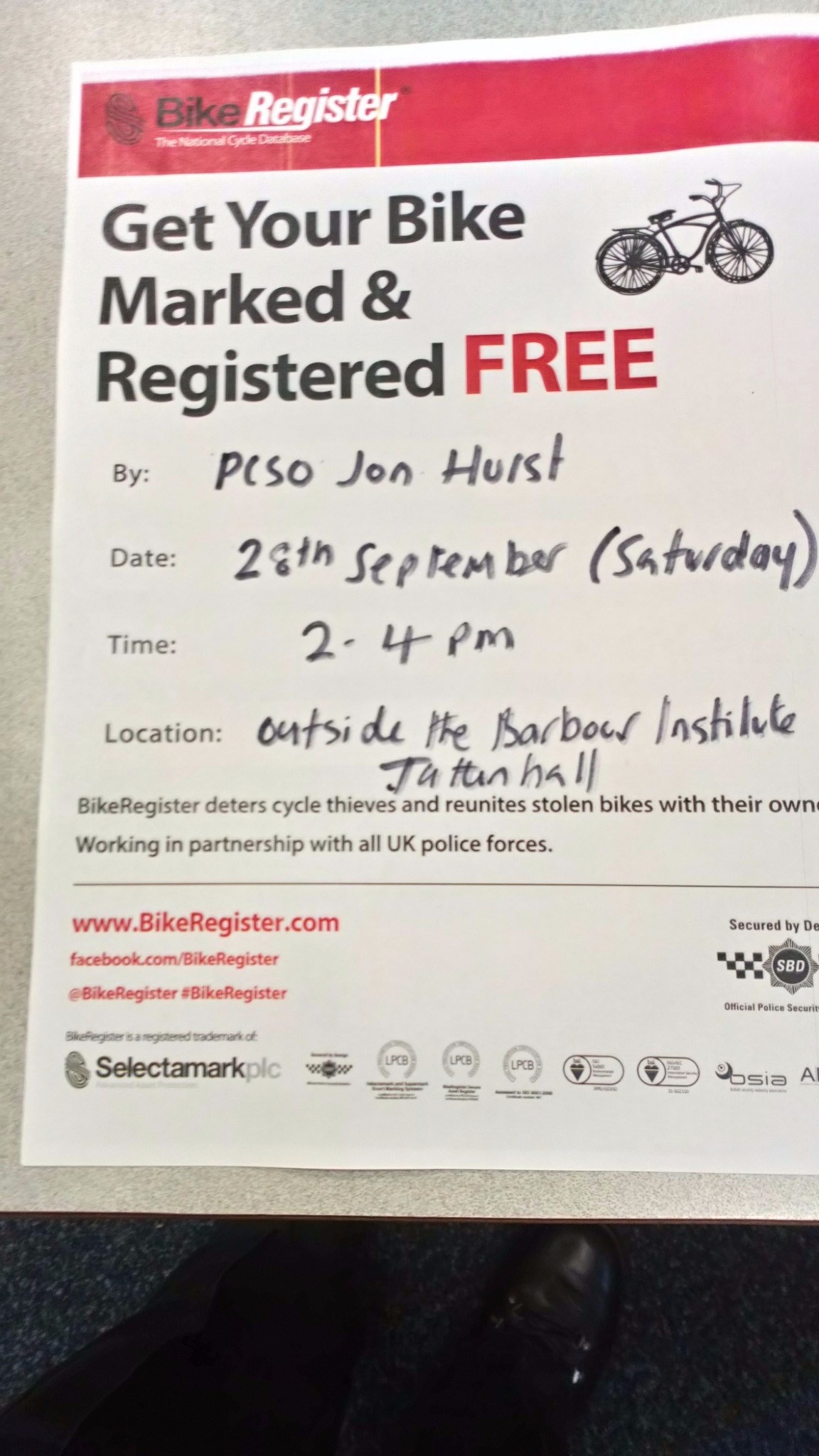 Bike Marking