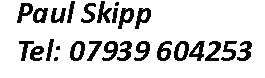 contact Paul Skipp