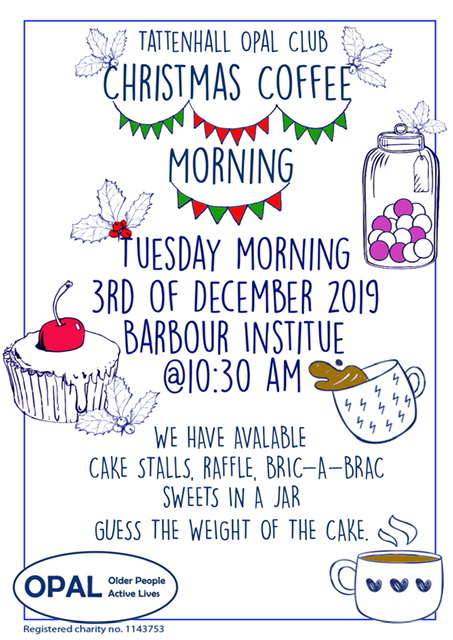 OPAL coffee morning