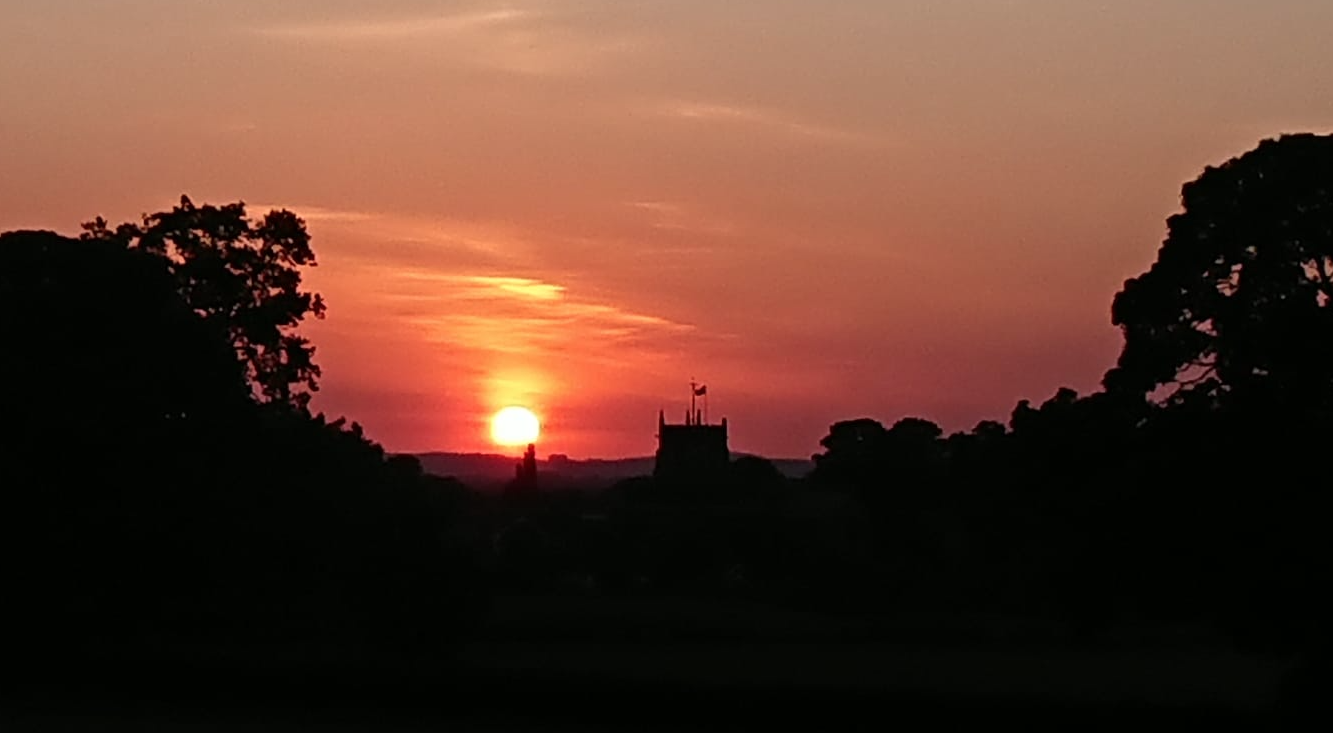 Audlem ay Sunset