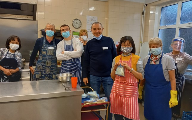 Trinity Xmas meal Volunteers
