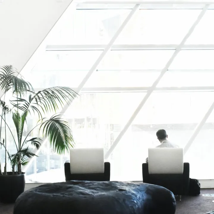 Modern office lounge