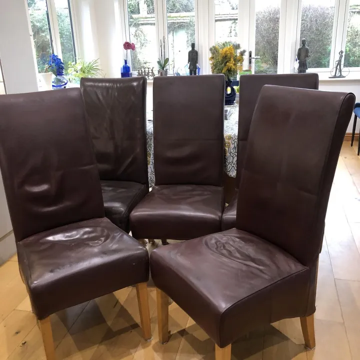5 Dining Chairs – Items free to a good home!
