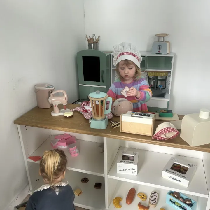 Child Playing in Activity Room