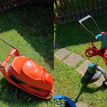 Lawnmower and strimmer – Items for sale