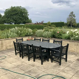Solid Teak 8 Seater Garden Set – Items for sale