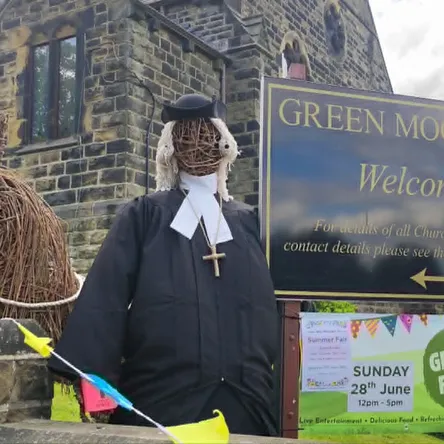 Record 317-(not an event, more good news) Green Moor Scarecrow Competition