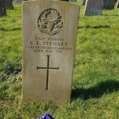 Robert Brock Stewart's Grave