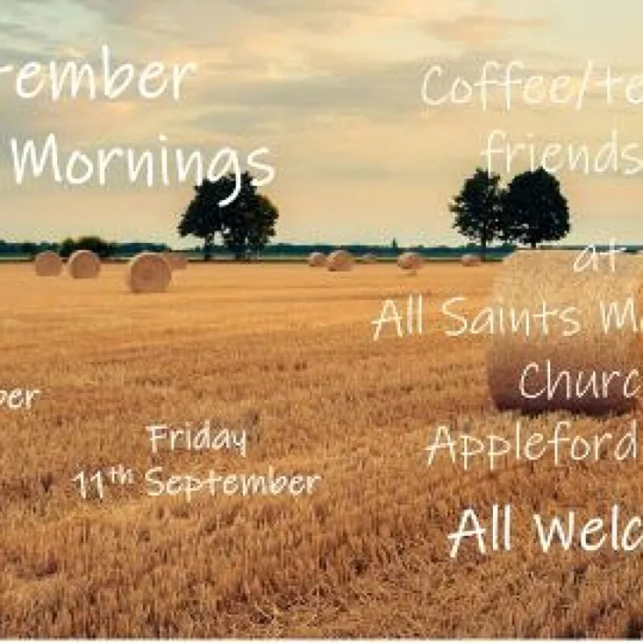 September Coffee Morning For Notices