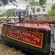 Historic Boats On Display Opposite The Shroppy Fly