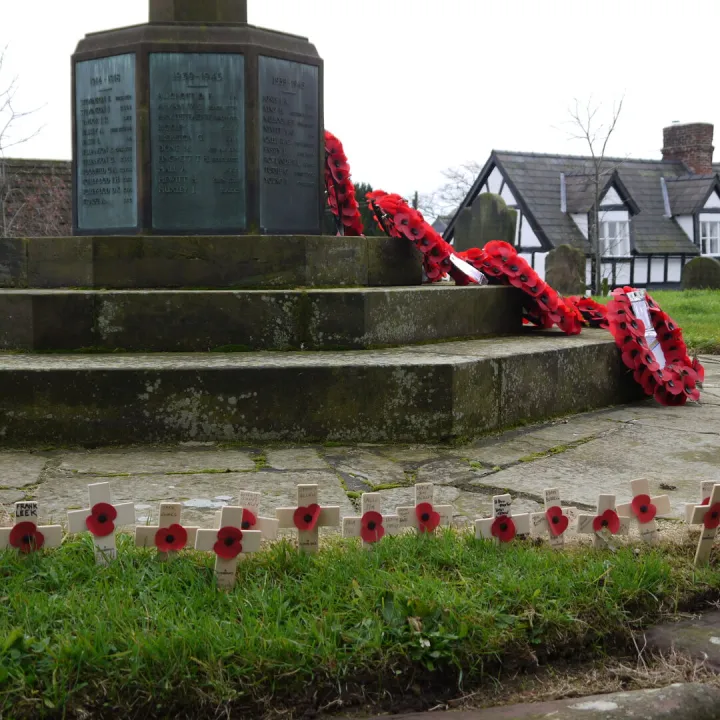 War Memorial Small Crosses