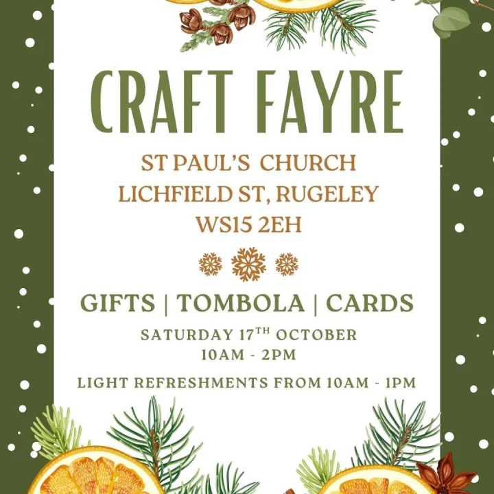 Craft Fayre Poster