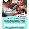Bible Conversations Poster – 27th September
