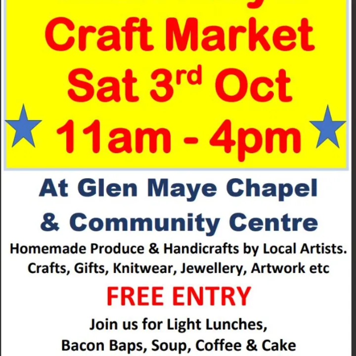 Gm Craft Market Oct 26