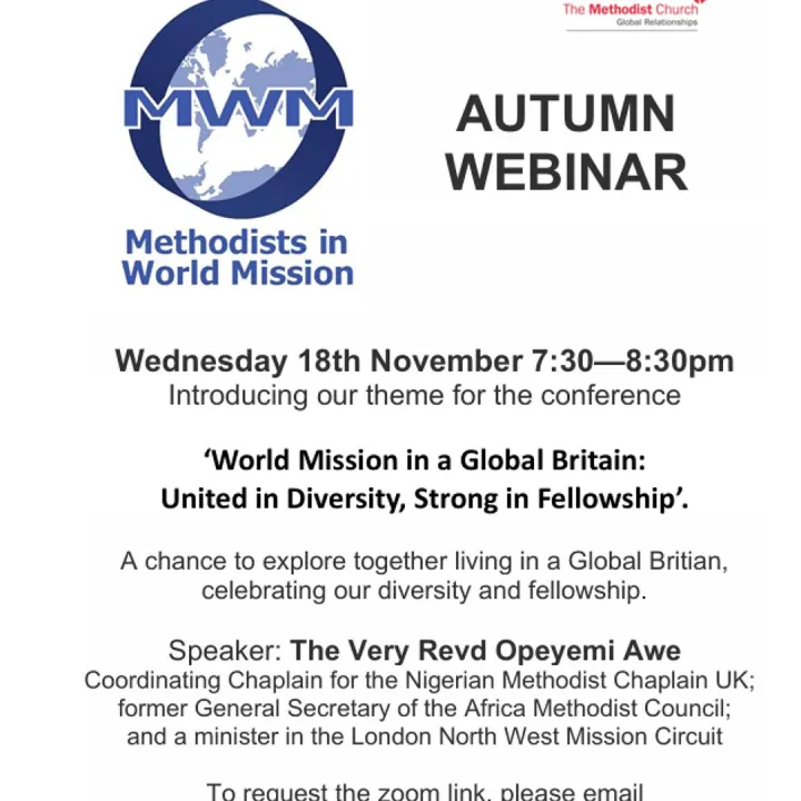 Methodists For World Mission 18 11 2026