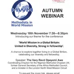 Methodists For World Mission 18 11 2026