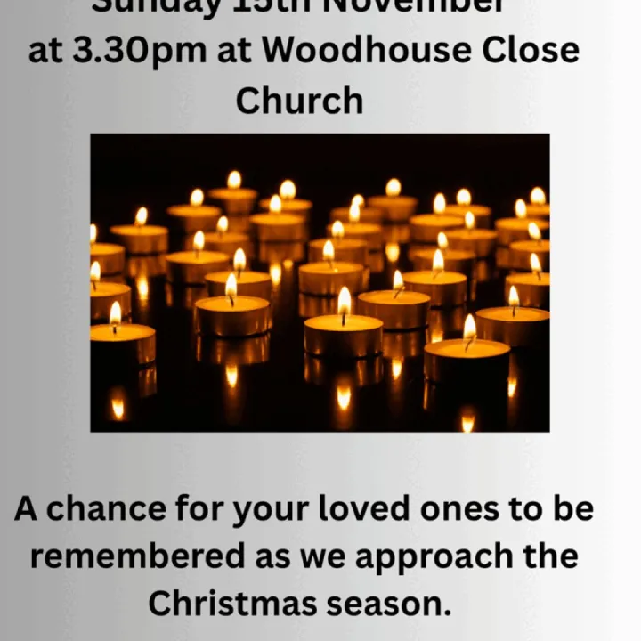 Woodhouse Close Memorial Service 15.11.2026
