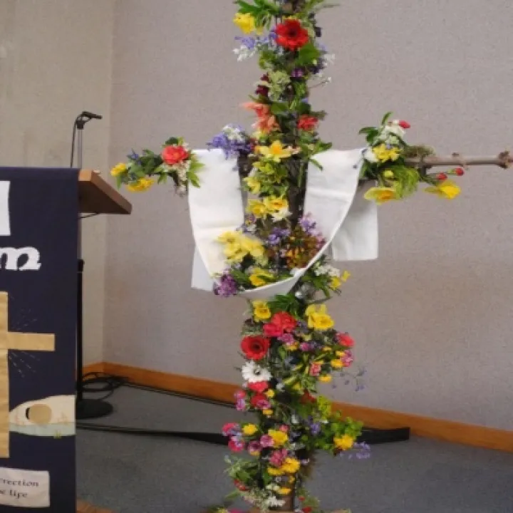 Merrow Easter cross