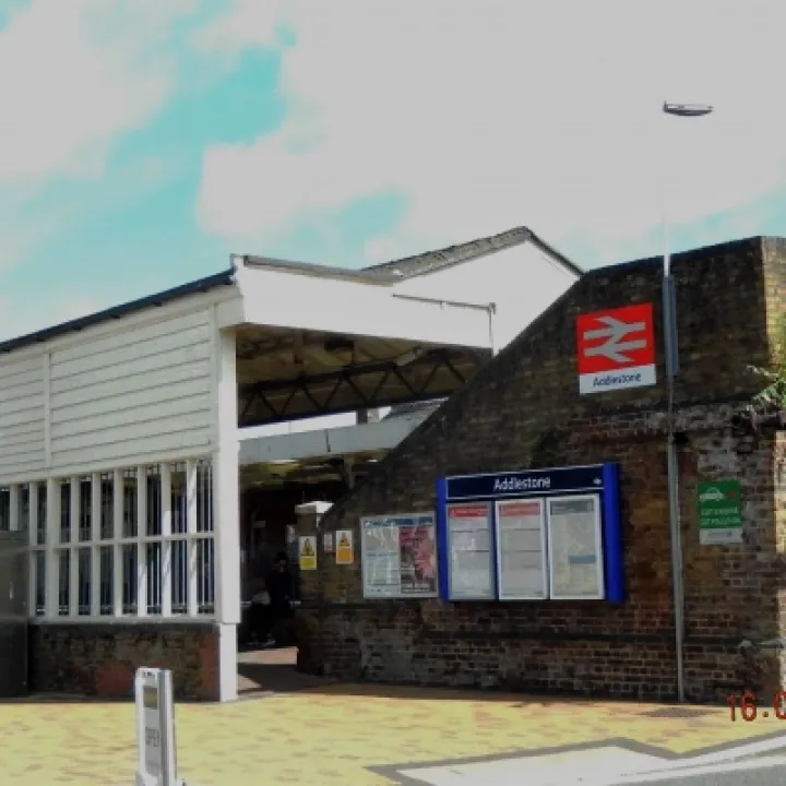 Addlestone station