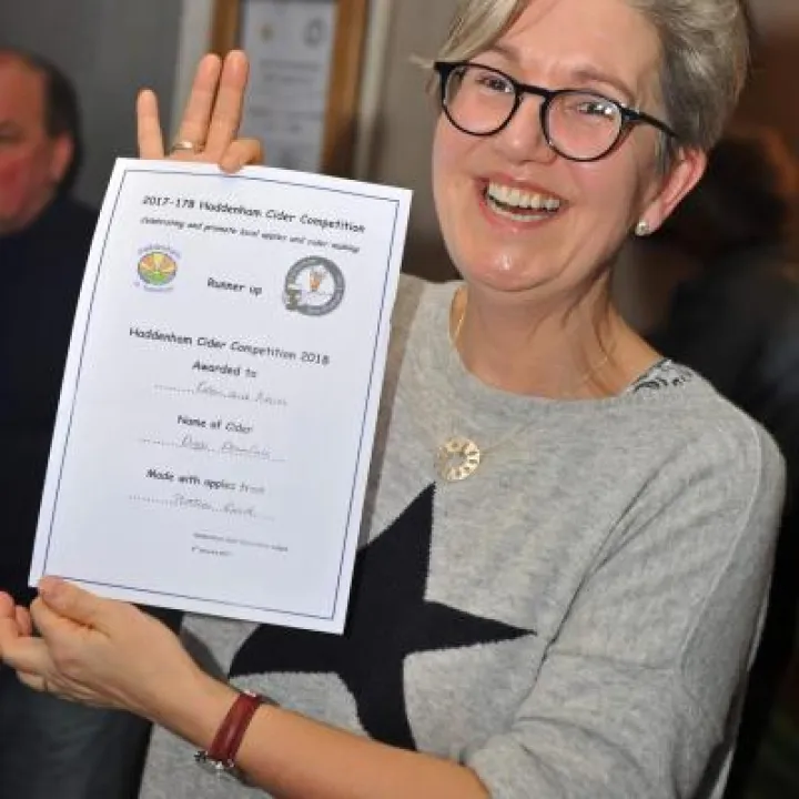 Karen Dauncey a worthy Runner Up