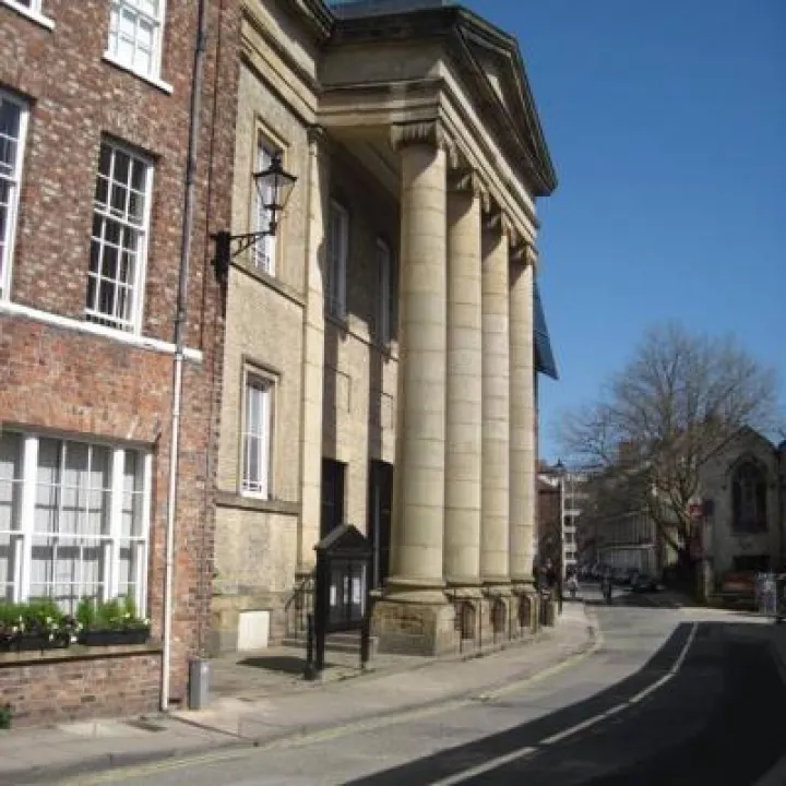 Central entrance