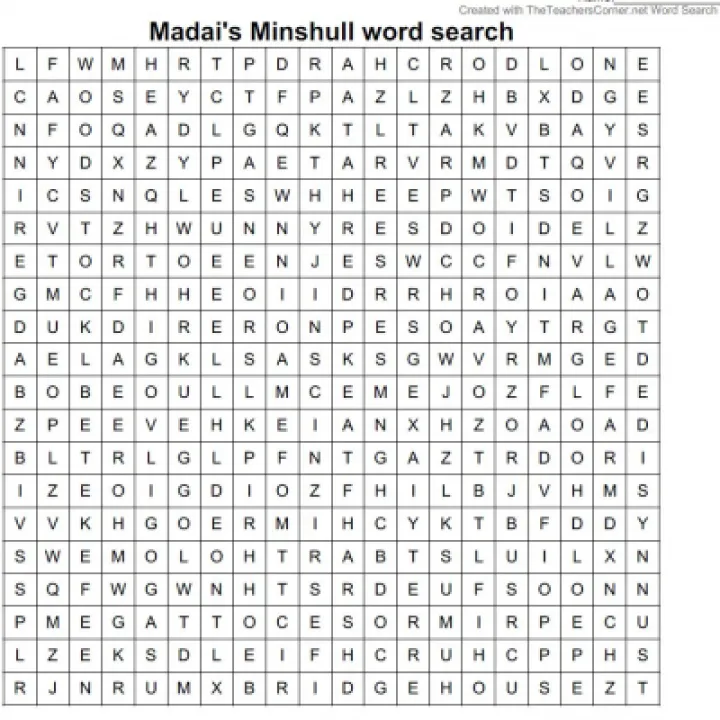 Wordsearch image