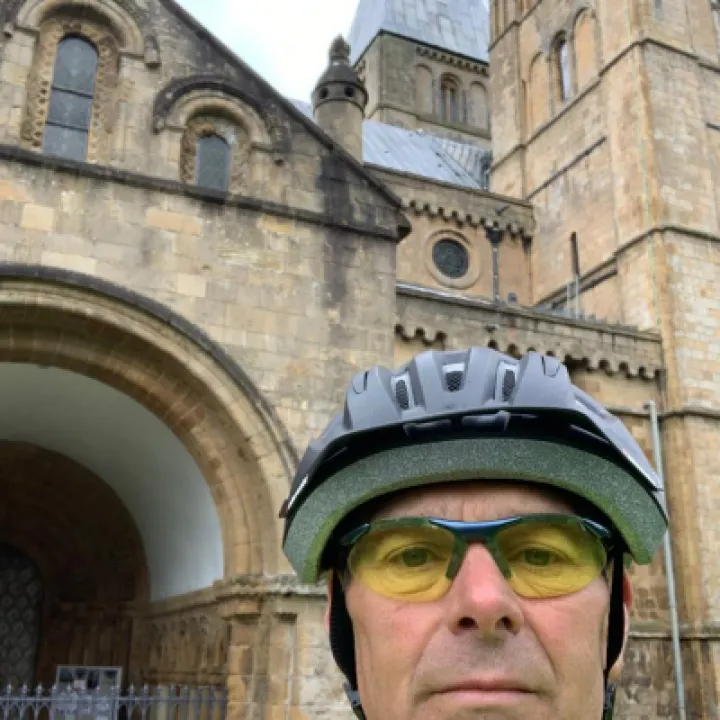 25 May 21 – Revd John Kime arrives at Southwell Minster