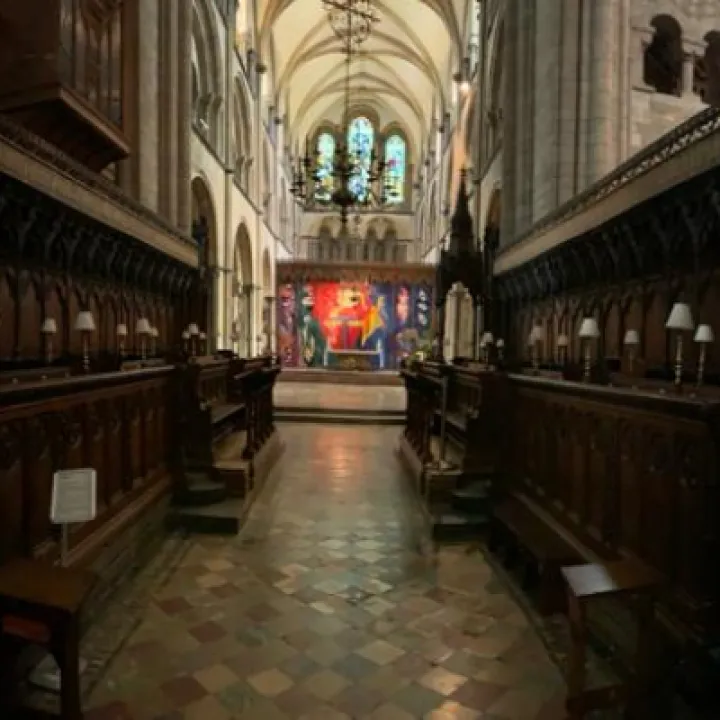 2 June – Inside Chichester Cathedral