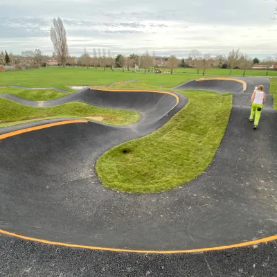 Reading Long Barn Lane  pump track 04