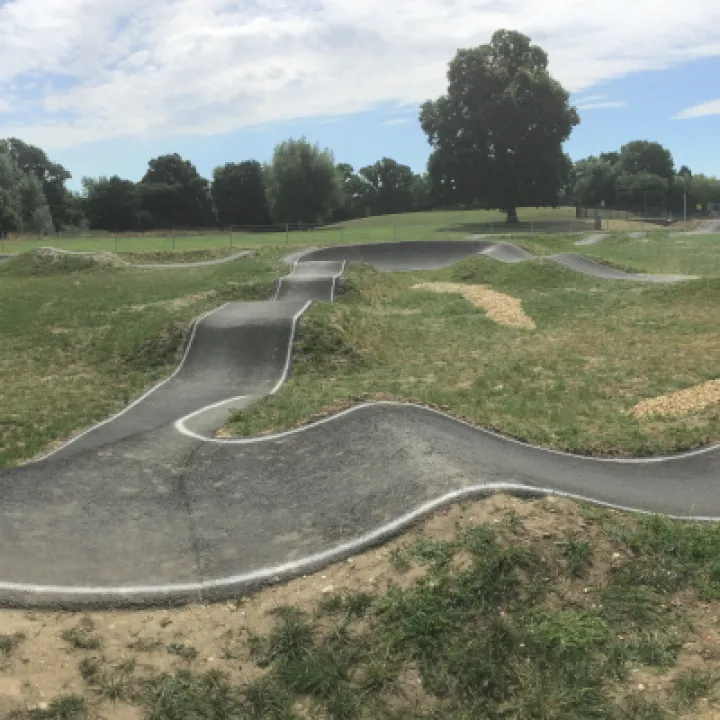 Totton pump track overview