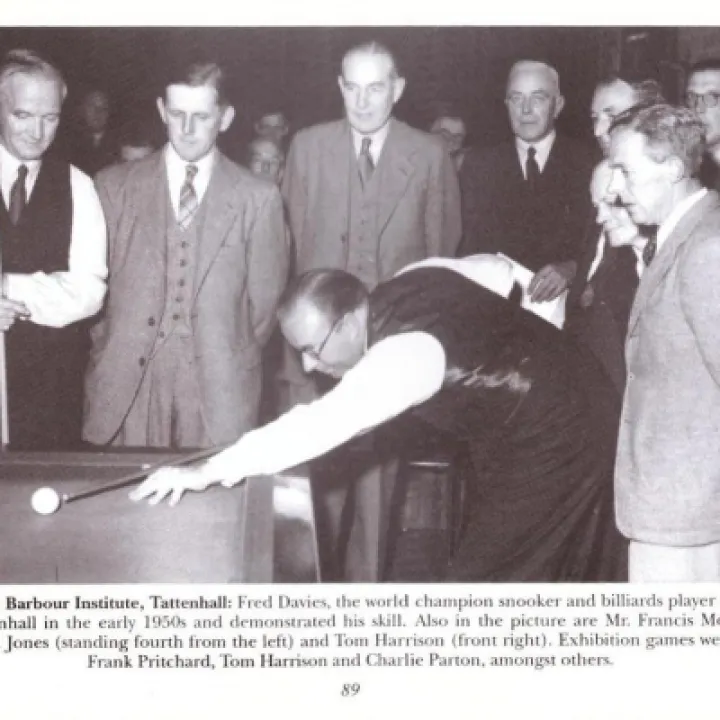 Snooker at the Barbour