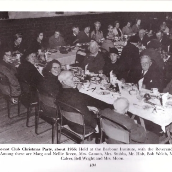 Forget-me-not Christmas Party about 1966.