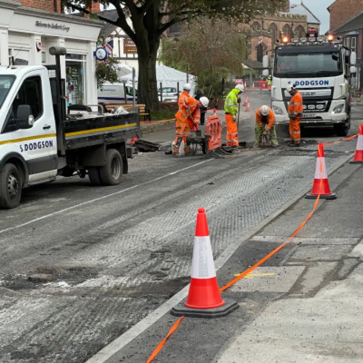 Village Roadworks 4