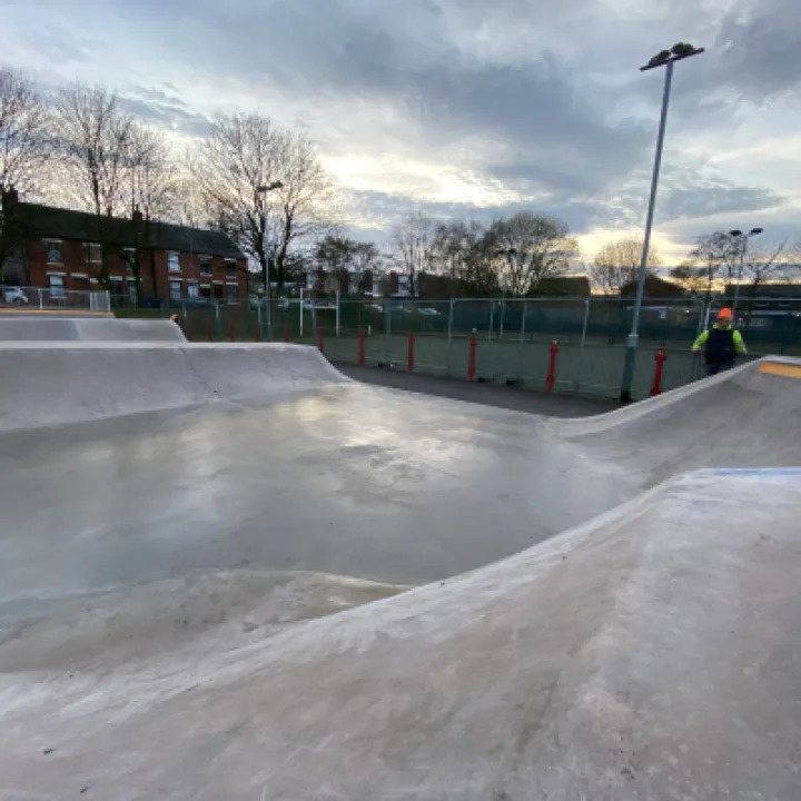 Silverdale skatepark layout