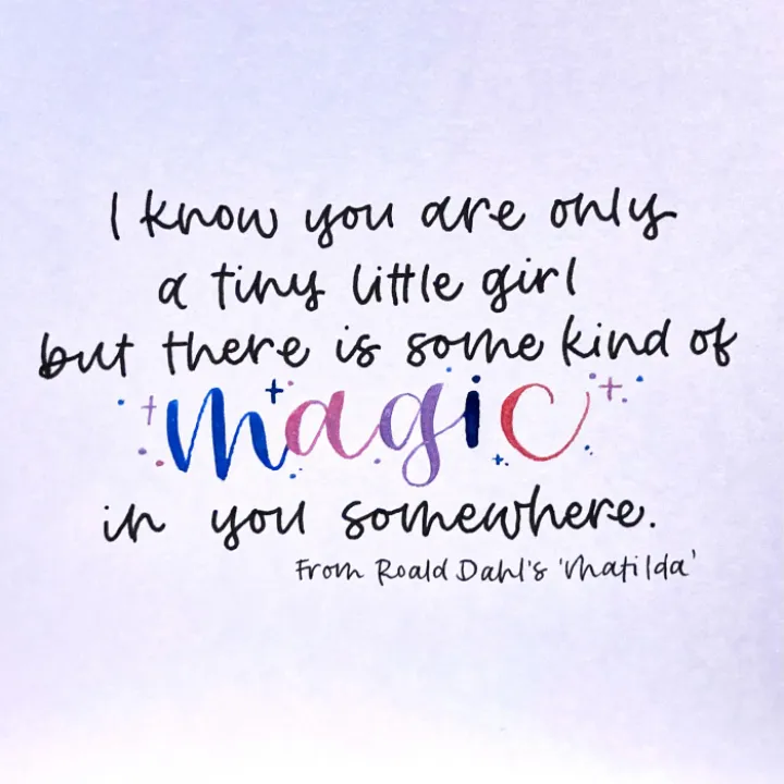 Magic Quote from Matilda