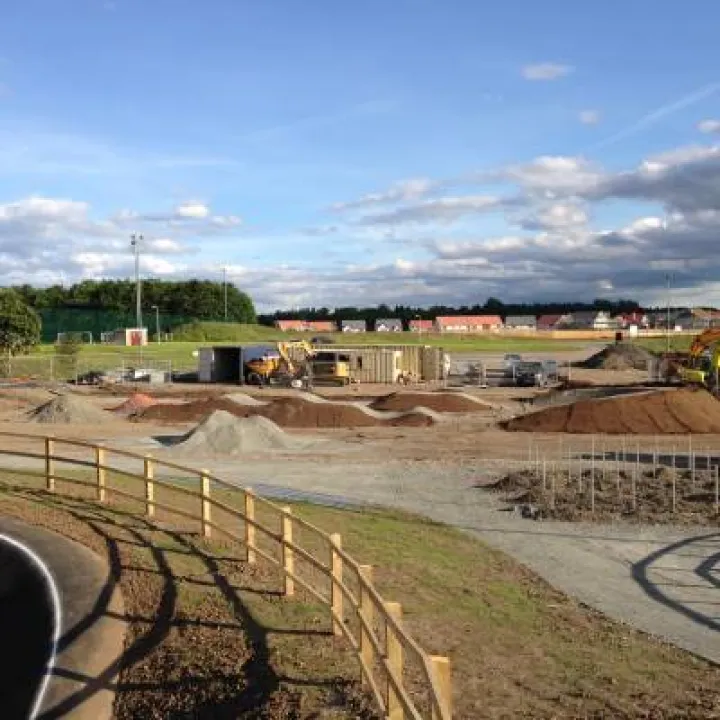 Fencing Broadwood Stadium