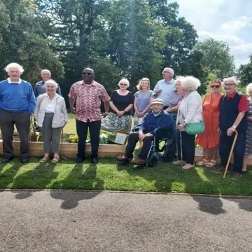 Attendees for Comm. Garden award