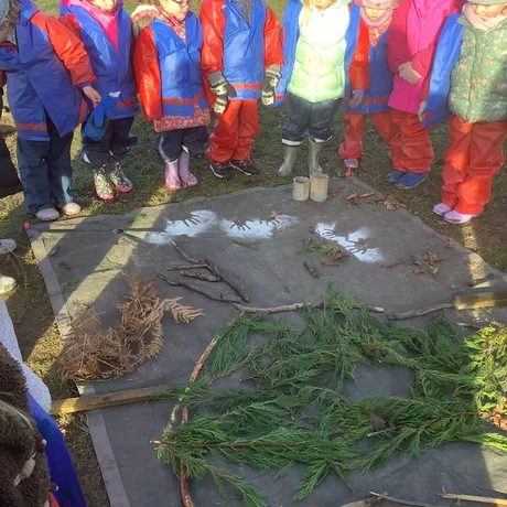 Art forest school