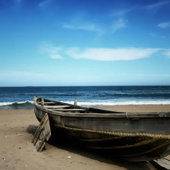 A serene scene of a