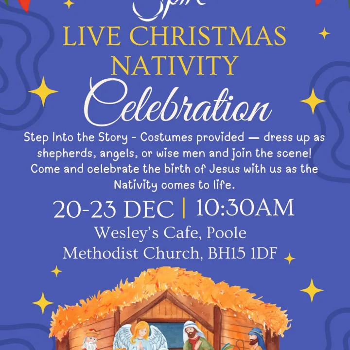 2025 – Pm – Christmas Nativity Celebration Flyer