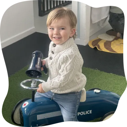Toddler Riding Toy Car