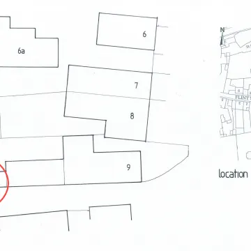 9 Church End Site Plan_wattle Fence