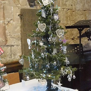 Audley St. James Church Christmas Tree Festival