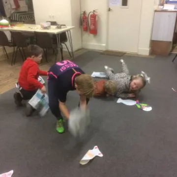 Flapping the fish