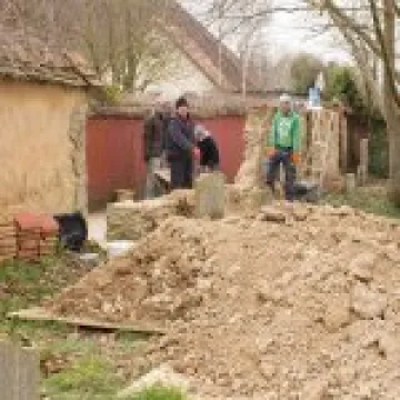 Witchert material saved for later re-use